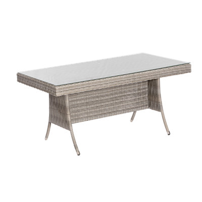 Teneriffa Rectangular Outdoor Dining Table , 160cm cm W 90cm cm D