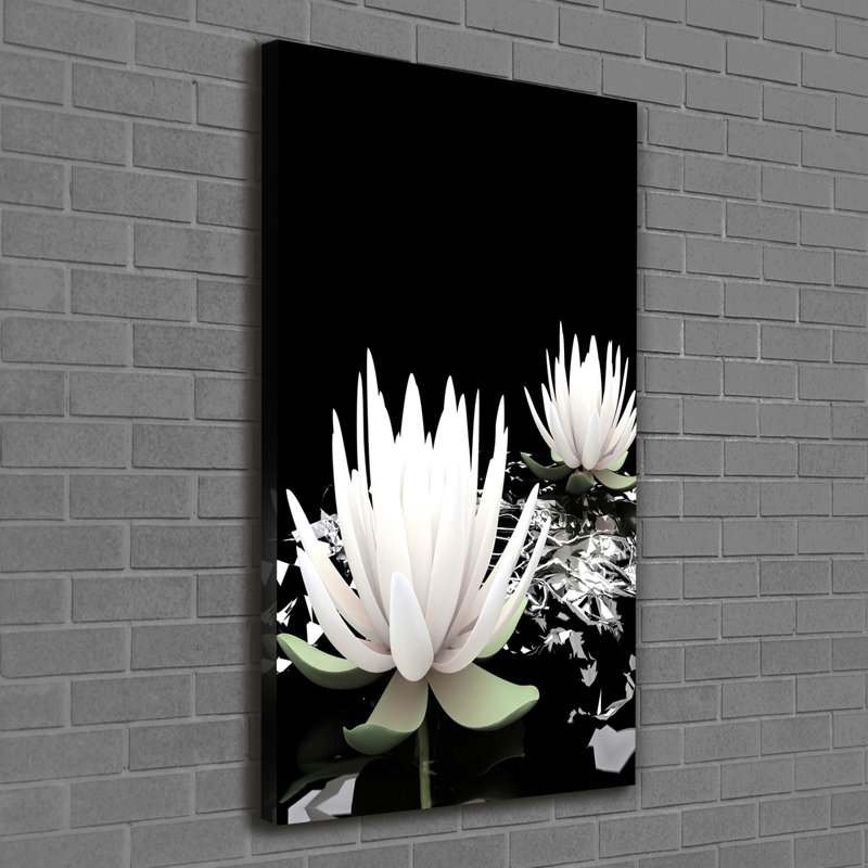 Lotus Flower - Wrapped Canvas Print
