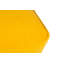 Pouf jaune élégant avec structure en bois massif, 22,4 x 17,7 x 17,7 pouces | Tissu 100% polyester facile à nettoyer | 32 mousses en mousse pour plus de confort | Parfait pour la décoration de salon ou de chambre à coucher, design moderne et fonctionnel-1510334030