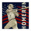Toile de baseball Patriotic Home Run, design par LightBoxJournal-113740121