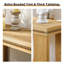 Console 63 "avec tablette de rangement Boho