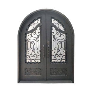 Versailles Archway Iron Door