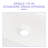 Stufurhome 15'' White Ceramic Rectangular Bathroom Sink