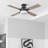 Kyrra 52'' Ceiling Fan with LED Light and Remote Included-1064809462