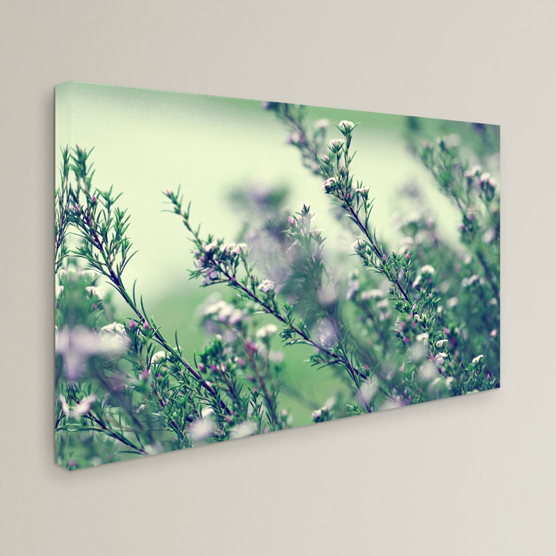 Memories of Summer Floral Landscape Canvas Art