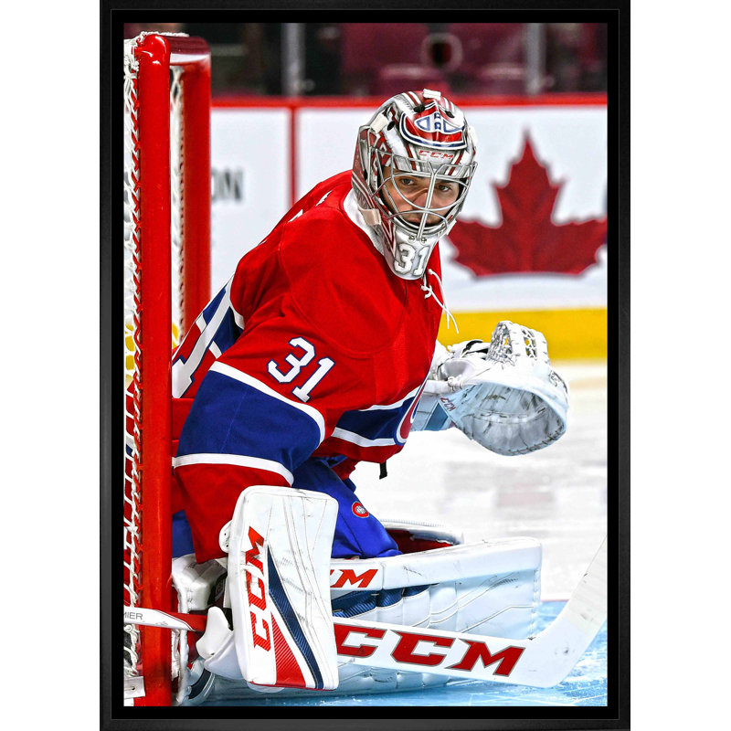 «Carey Price Montreal Canadiens», encadré sur toile 20 x 29 po