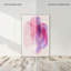 Pink Topaz Gradient Canvas Abstract Print by Oliver Gal, Black Frame, 10 x 15-64397236-203431289