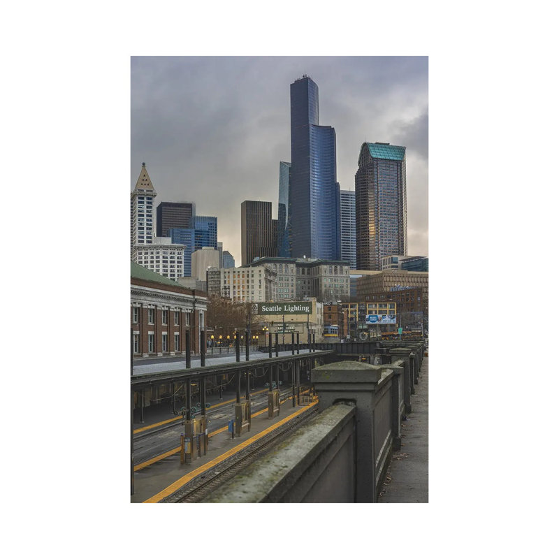 Seattle Grunge 1 Piece Wrapped Canvas Wall Art, 101.6 cm H x 66.04 cm W x 3.175 cm D