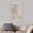 Faded Textured Brown Tan Colour Blocks Abstract Shapes Minimalism Contemporary Nordic Wall Decor-97559210-97559208