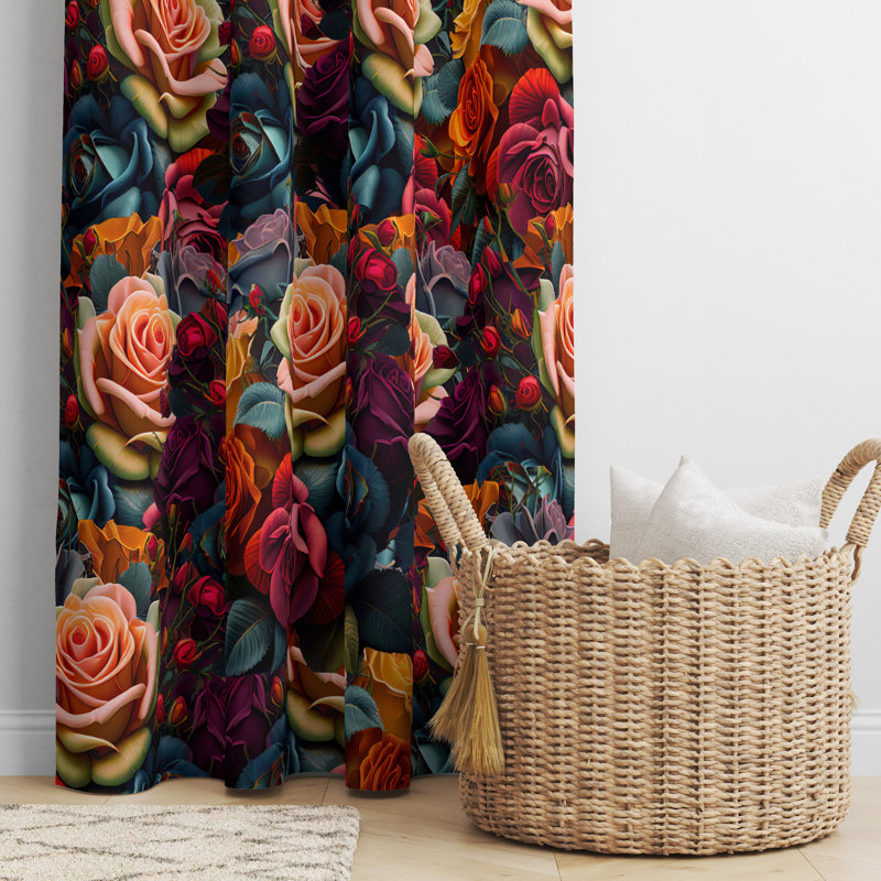 Rehan Room Darkening Curtain
