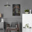 Trinx «Grim Reaper With Hourglass» par Flyland Designs, art mural en métal-1696960285
