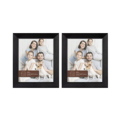  Prinz Dakota Wood Wall or Tabletop Picture Frame - Two Photo Frame Set
