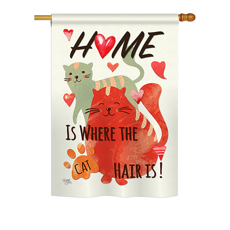 Double Sided Polyester Animal, 18.5" H x 13" W