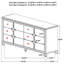 Commode 6 tiroirs Gwendolyn