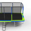 UB 10X17FT - Bleu et vert - A + B + C + D