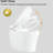 Modern Smart Toilet With Power Outage Backup Flush & Comfortable Use Flushing Energy System
