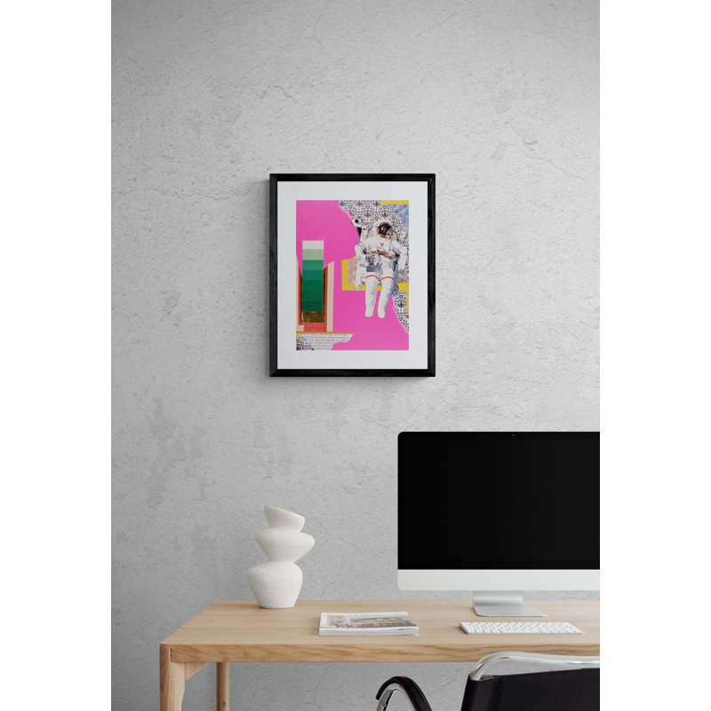 Pink Yellow NASA Print by Jphono 1, Wrapped Canvas, 24" H x 18" W, 25" H x 19" W