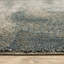 Tapis abstrait gris / bleu sarcelle Aldrick-1421781710