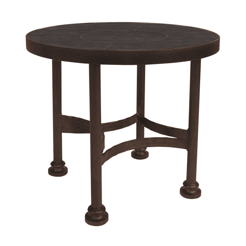 Classico Outdoor Round Side Table, Urban Shift, Copper Creek