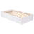 Twin Size Platform Storage Bed With 3 Drawers,White
