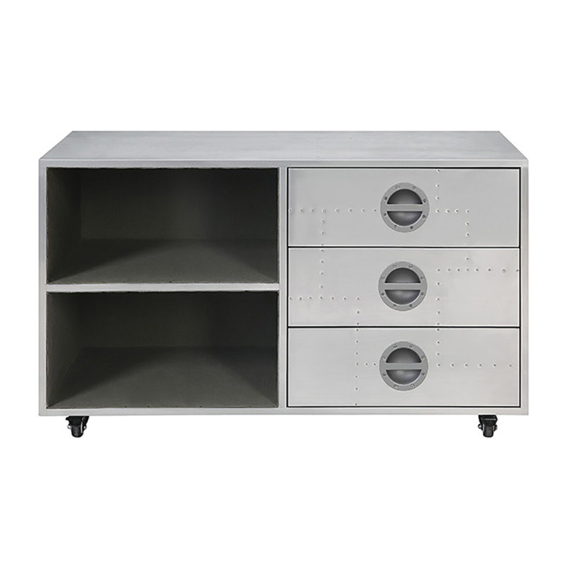 Armoire en aluminium à 3 tiroirs