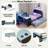 Wood Daybed With Trundle, Desk And Usb Port-459666175