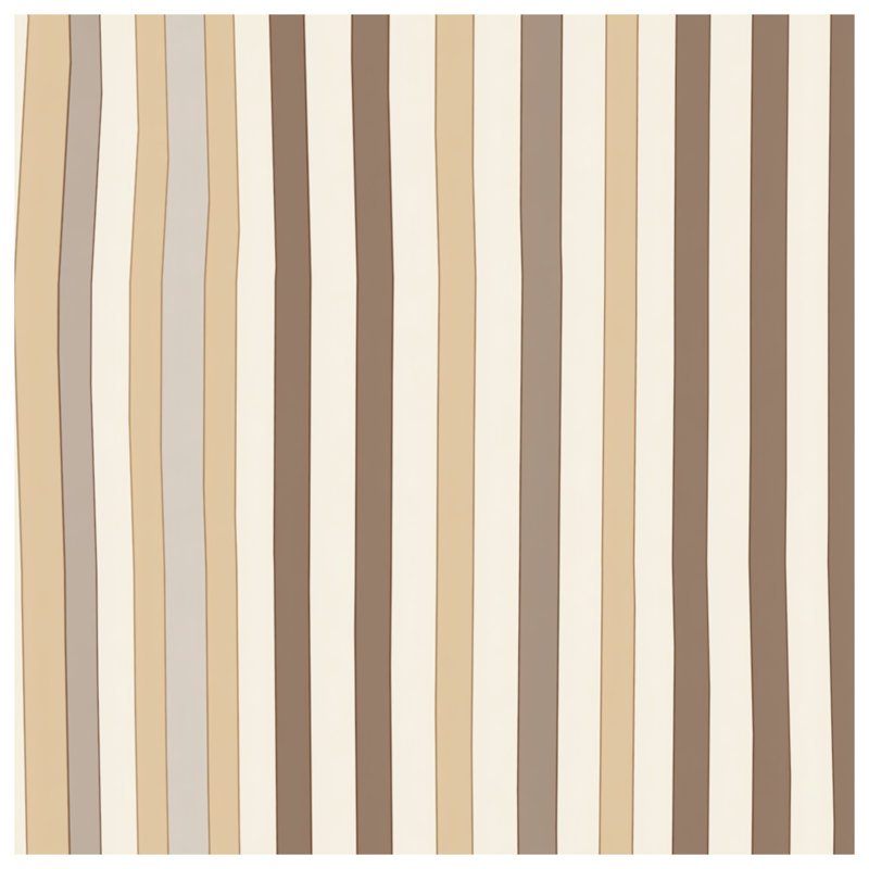 Tapis de bain à rayures, 24in W x 17in L