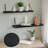 5.9"D x 24"W Floating Shelves for Wall,Bookshelf Organizers,Set of 2