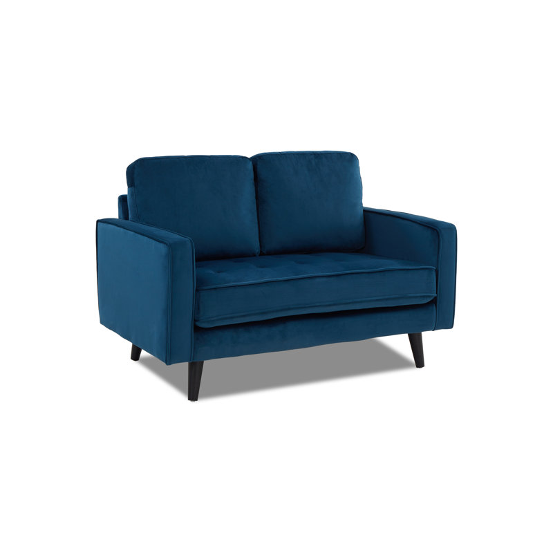 Balfor 2 Seater Velvet Sofa, Blue