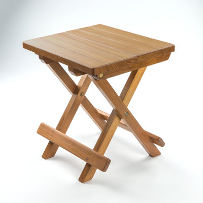 Lowman Solid Wood Accent Stool