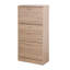Armoire de rangement à 3 tiroirs, range-chaussures à 3 niveaux
