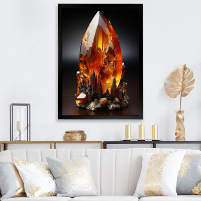Citrine orange, pierre spirituelle orange - impression