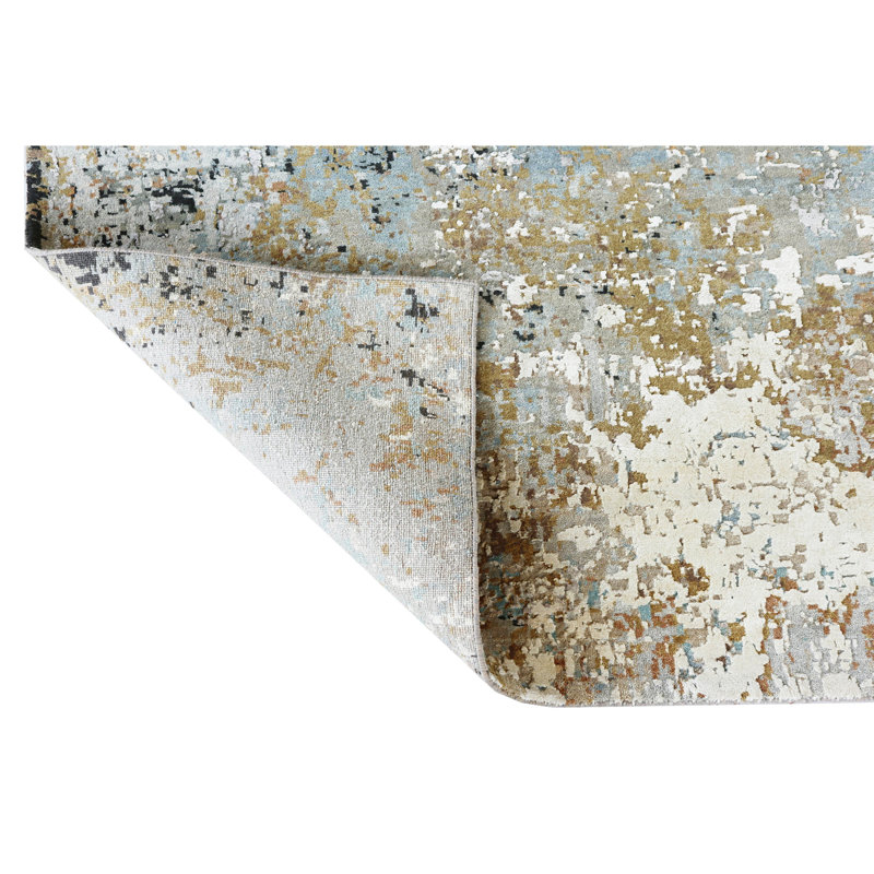 Abstract Area Rug, Rectangle 2' x 6'