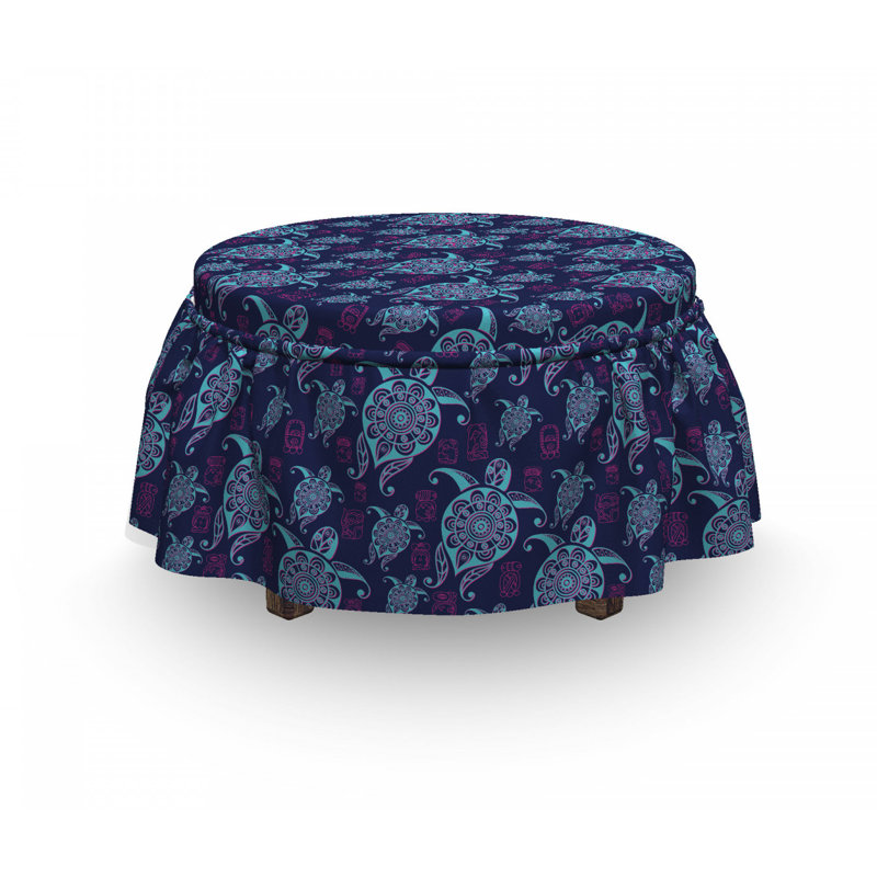 Housse pour repose-pieds maya nautique animaux