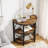 Obim 3-Shelve Manufactured Wood End Table -197220632