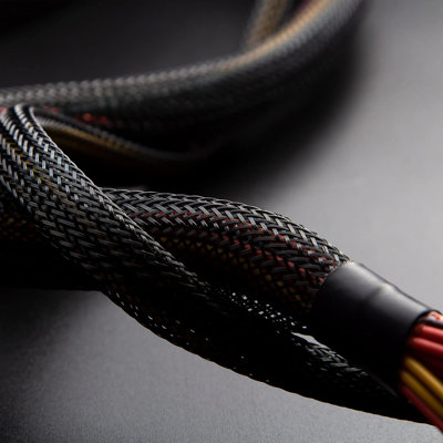 96ft Wire Loom Braided Cable Sleeve Covers Cord Management with 127 Pcs Tube Heat Shrinkable