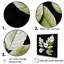 «Black and Green Leaves Simplicity» sur impression sur toile-1575687605-1347340773