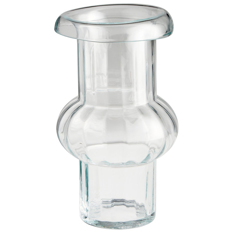 Vase de table Hurley, H 12,5 po x l 7,5 P 7,5 po