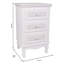 Gallois 41cm W Manufactured Wood Bedside Table