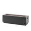 Foyer rectangulaire rectangulaire en fer gris foncé 50 000