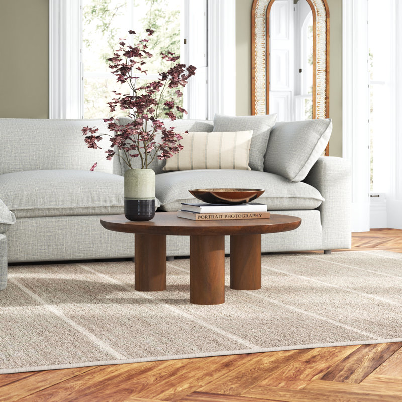 Faustine Coffee Table, Brown