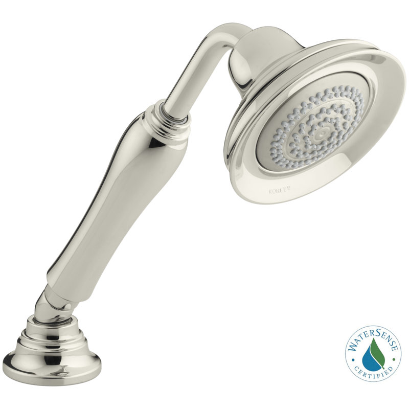 Bancroft 1.75 GPM Full Handheld Shower Head, Vibrant Polished Nickel