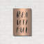 Art mural en métal «Luxury Bold Words 2» par Laura Marshall-102872103