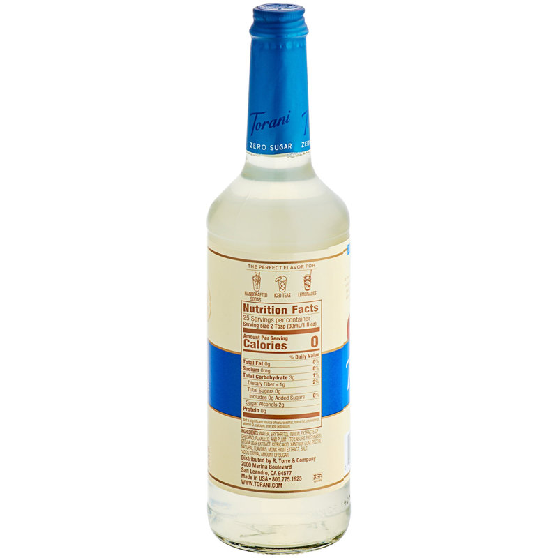 Bouteille en verre de 750 ml Torani