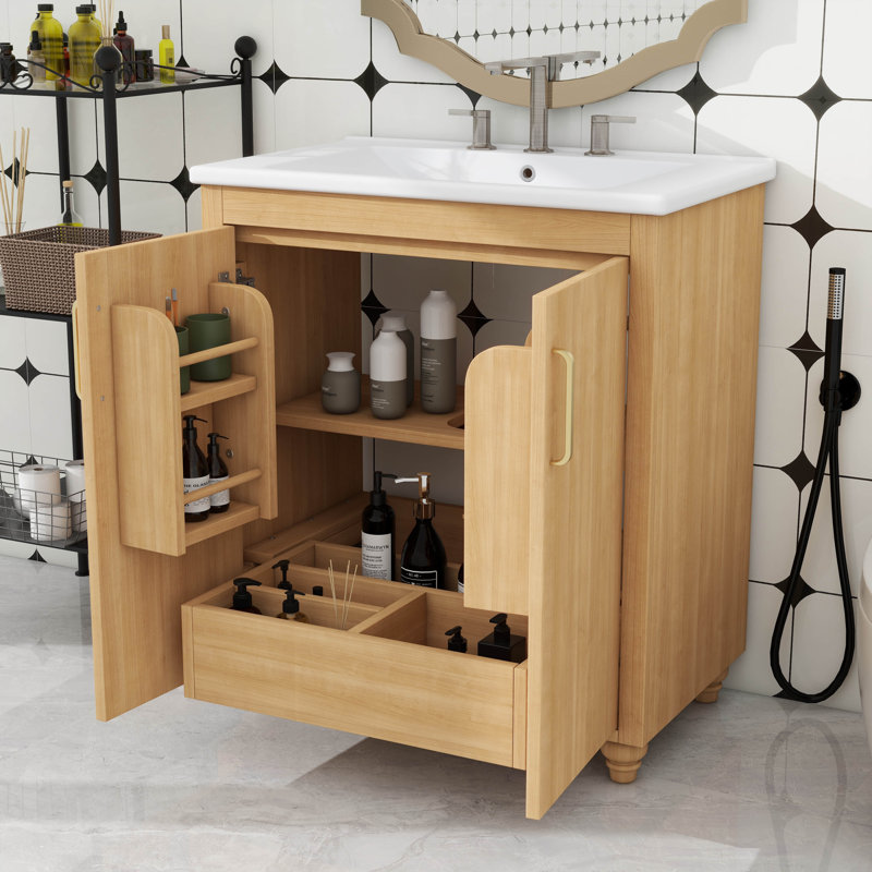Compartiment de meuble-lavabo 30 po