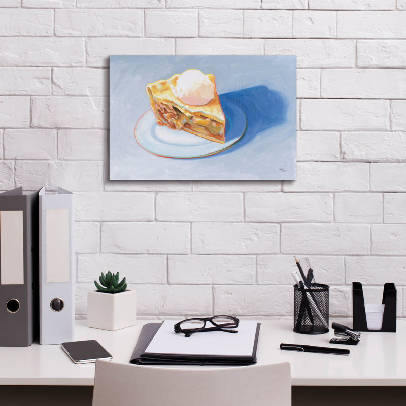 Toile épique «Pie» par Wellington Studio, 40 po x 26 po, H 12 po x l 18 po x P 0,75 po