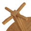 ARB Teak Outdoor Collection Outdoor Square Teak Bar Table