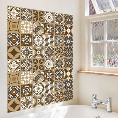 Ahoskie Abstract Tile Decal