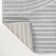 Andella High-Low Minimalist Curve Geometric Light Blue/Cream Indoor/Outdoor Rug
