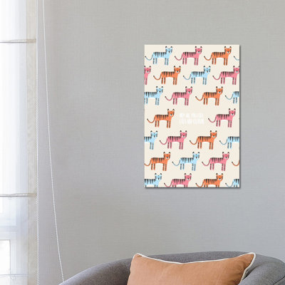 Cool Cats And Kittens by The Beau Studio - Wrapped Canvas Print